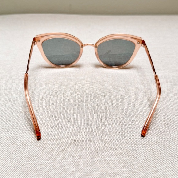 Muse Brand Rose Gold Cat Eye Sunglasses - Picture 3 of 9